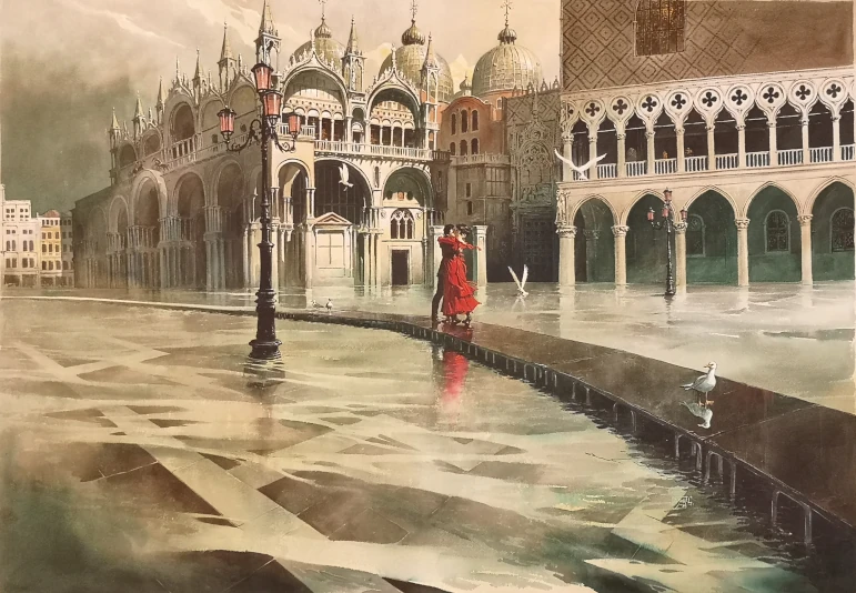 Guillaume Sorel, 'Venice, Aqua Alta', 2025